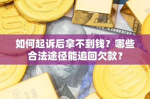 济南如何起诉后拿不到钱？哪些合法途径能追回欠款？