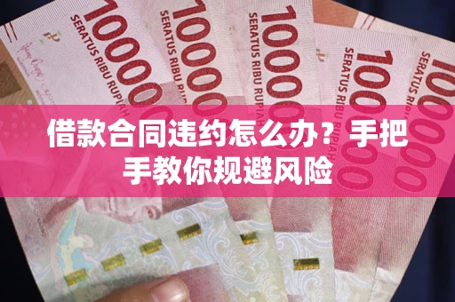 济南借款合同违约怎么办？手把手教你规避风险
