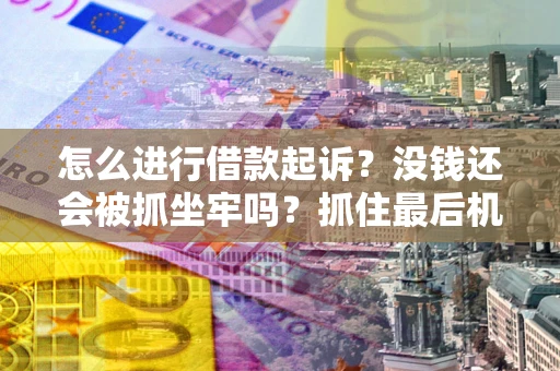 济南怎么进行借款起诉？没钱还会被抓坐牢吗？抓住最后机会！