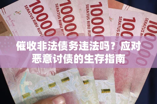 济南催收非法债务违法吗？应对恶意讨债的生存指南