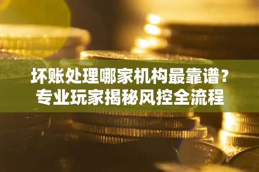 济南坏账处理哪家机构最靠谱？专业玩家揭秘风控全流程