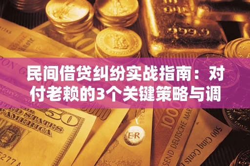 济南民间借贷纠纷实战指南：对付老赖的3个关键策略与调解盲区解析