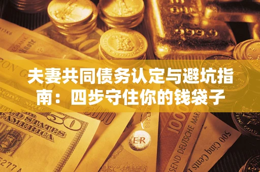 济南夫妻共同债务认定与避坑指南：四步守住你的钱袋子